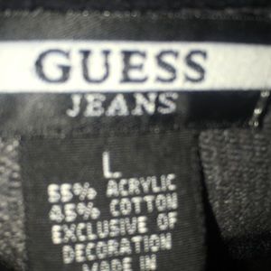 A long sleeve guess shirt